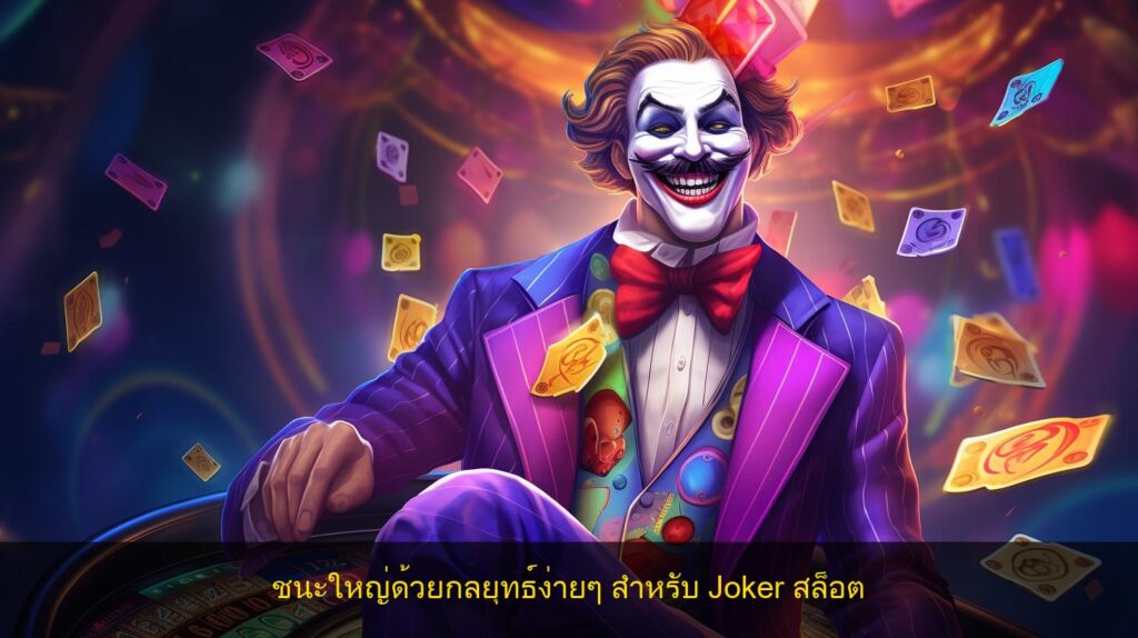 ชนะใหญ่ด้วยกลยุทธ์ง่ายๆ สำหรับ Joker สล็อต